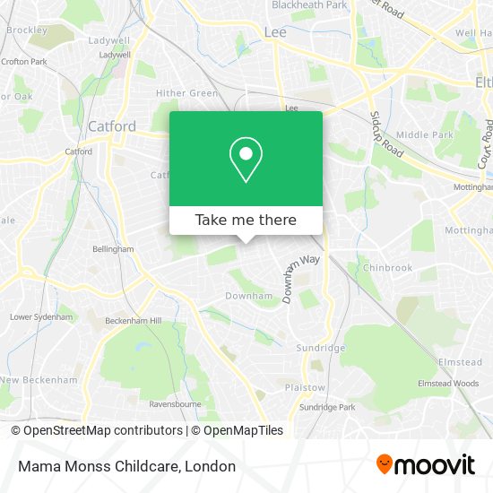 Mama Monss Childcare map