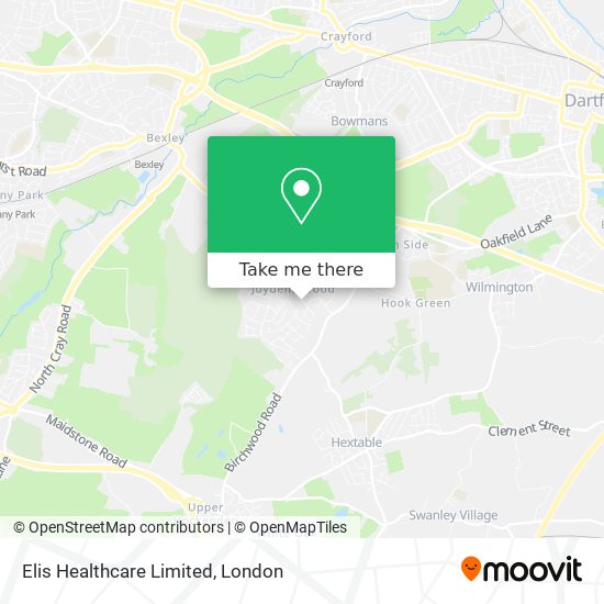 Elis Healthcare Limited map