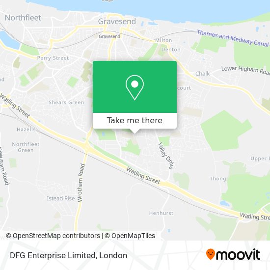 DFG Enterprise Limited map