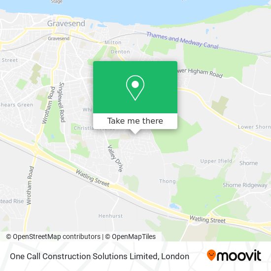 One Call Construction Solutions Limited map