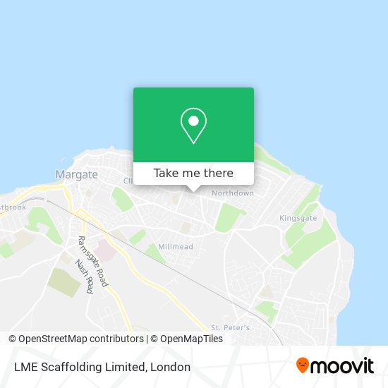 LME Scaffolding Limited map