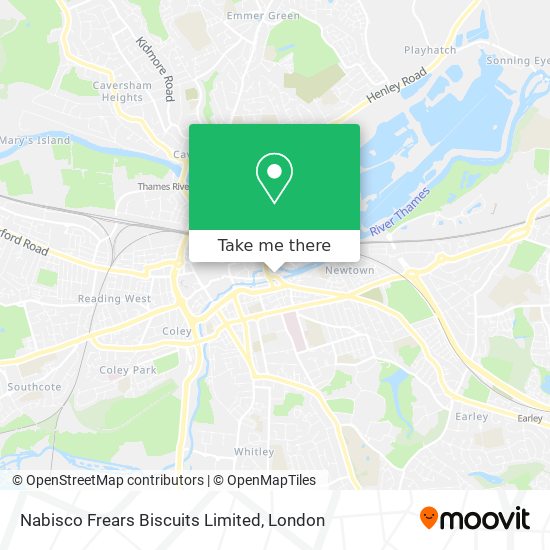 Nabisco Frears Biscuits Limited map