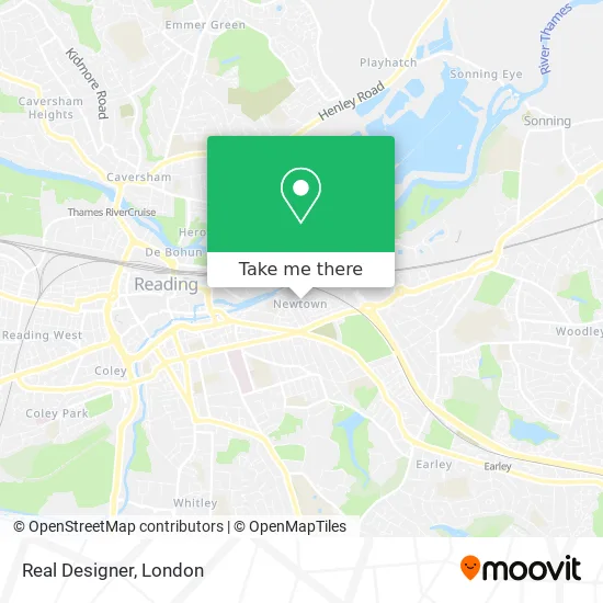 Real Designer map
