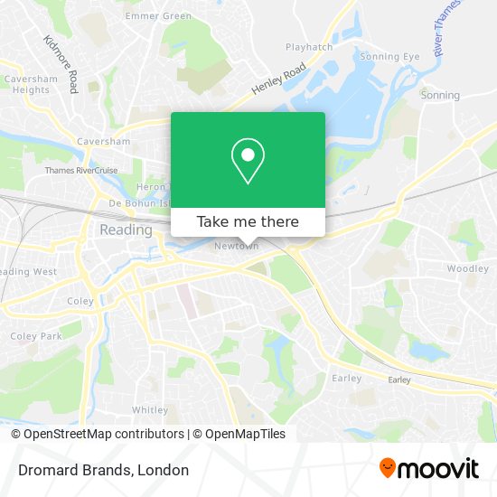 Dromard Brands map