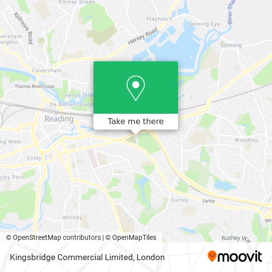 Kingsbridge Commercial Limited map