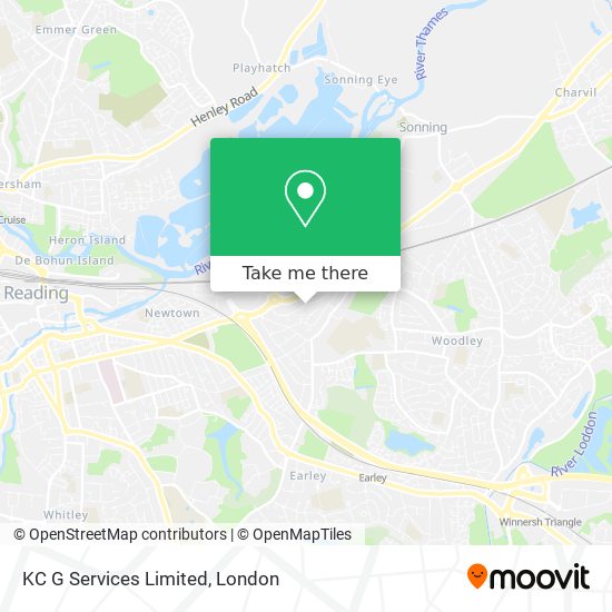 KC G Services Limited map