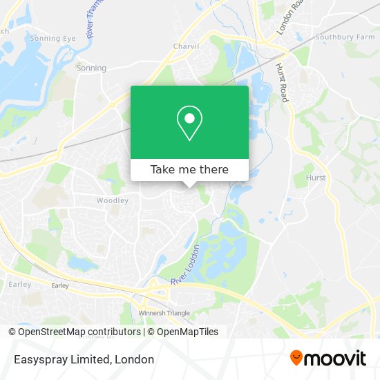 Easyspray Limited map