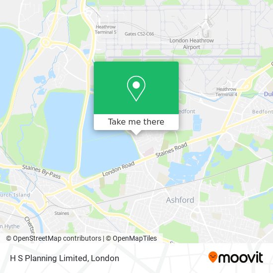 H S Planning Limited map