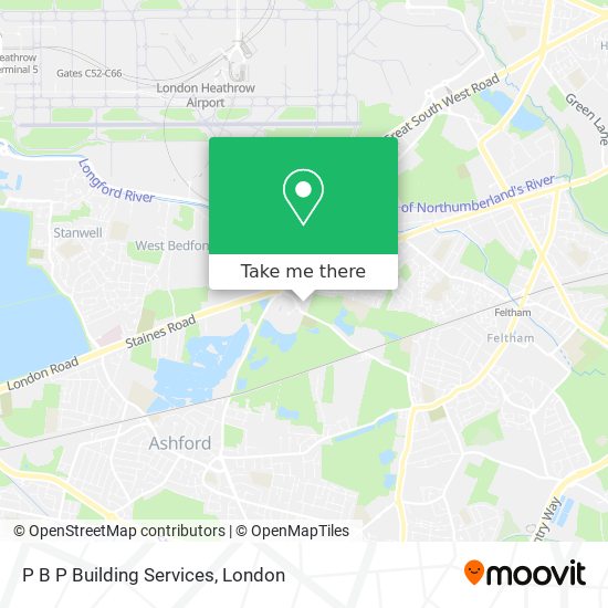 P B P Building Services map