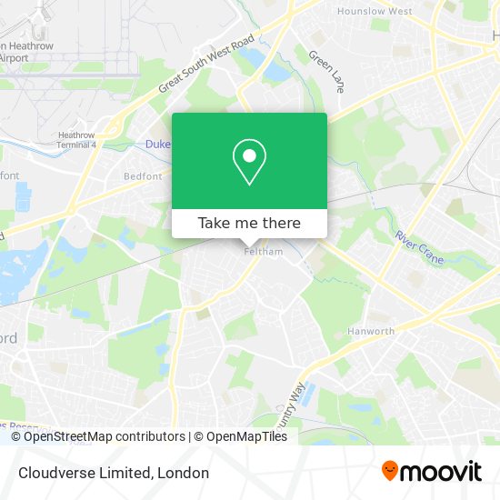 Cloudverse Limited map