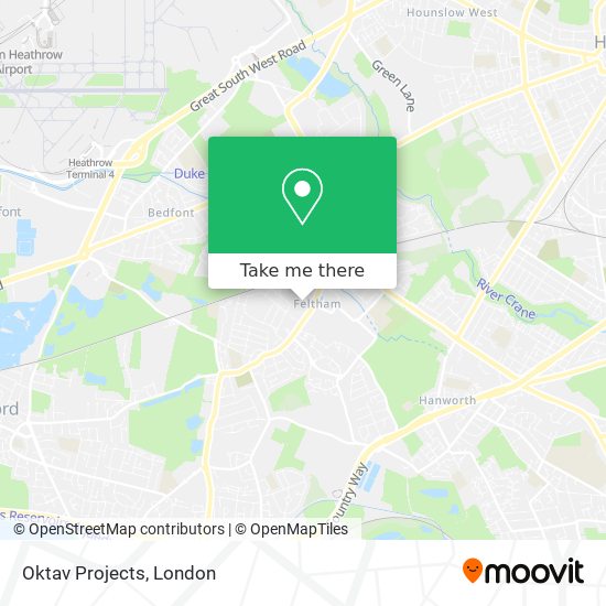 Oktav Projects map