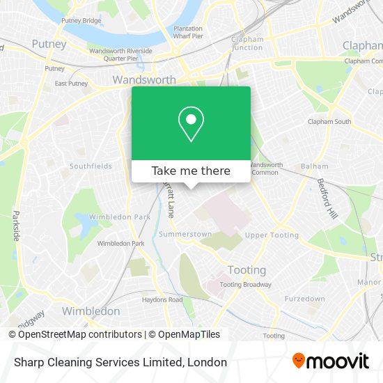 Sharp Cleaning Services Limited map