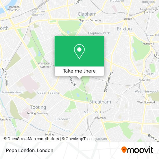 Pepa London map