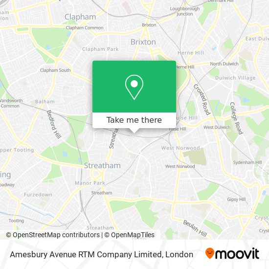 Amesbury Avenue RTM Company Limited map