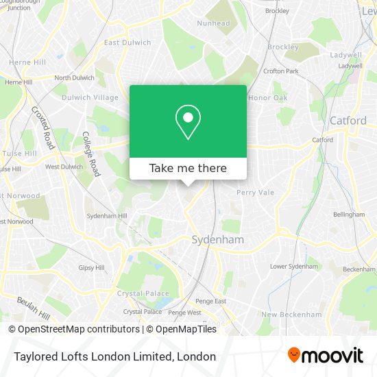 Taylored Lofts London Limited map