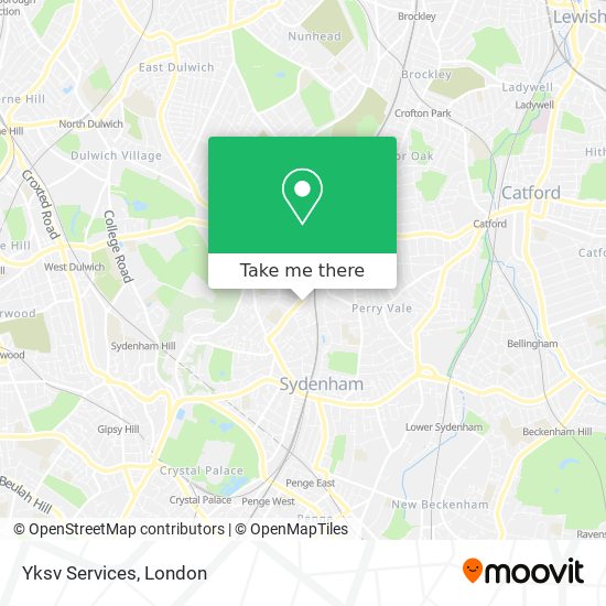 Yksv Services map