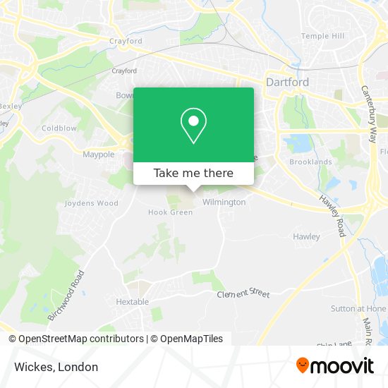 Wickes map