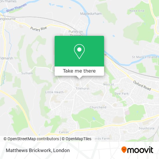 Matthews Brickwork map