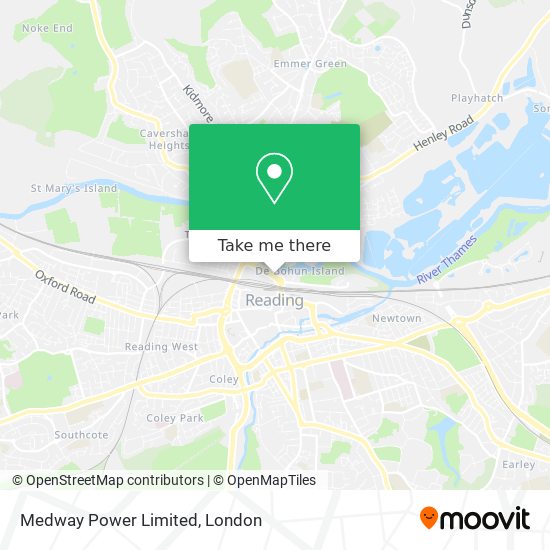 Medway Power Limited map