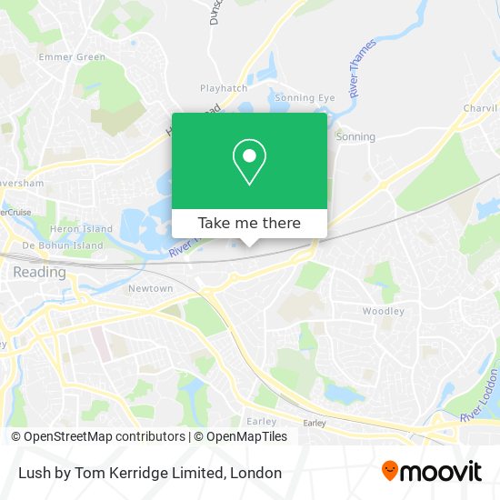 Lush by Tom Kerridge Limited map