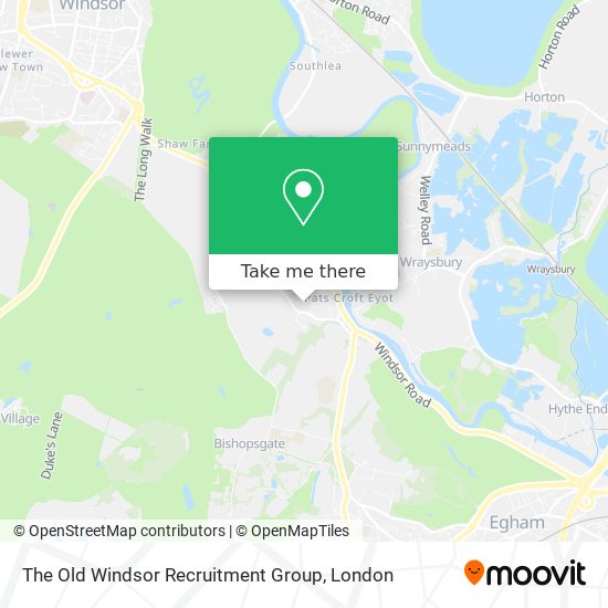 The Old Windsor Recruitment Group map