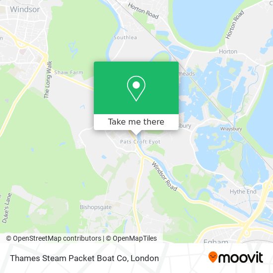 Thames Steam Packet Boat Co map