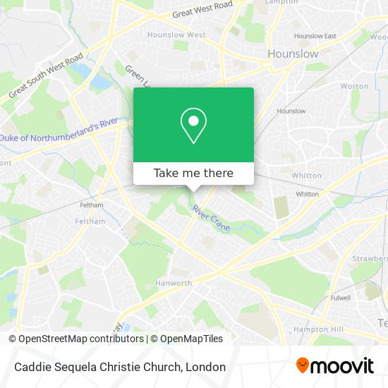 Caddie Sequela Christie Church map