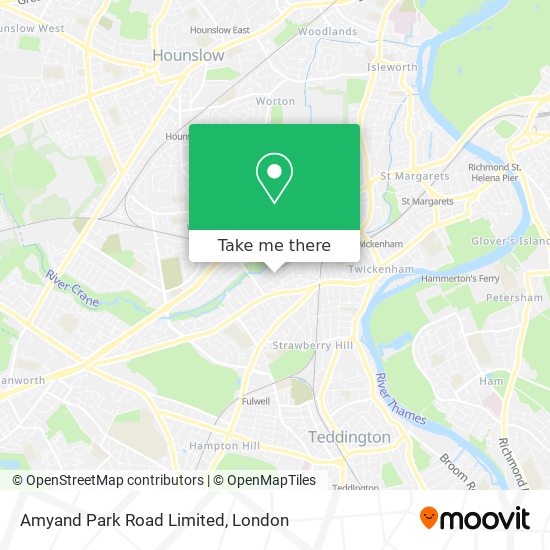 Amyand Park Road Limited map