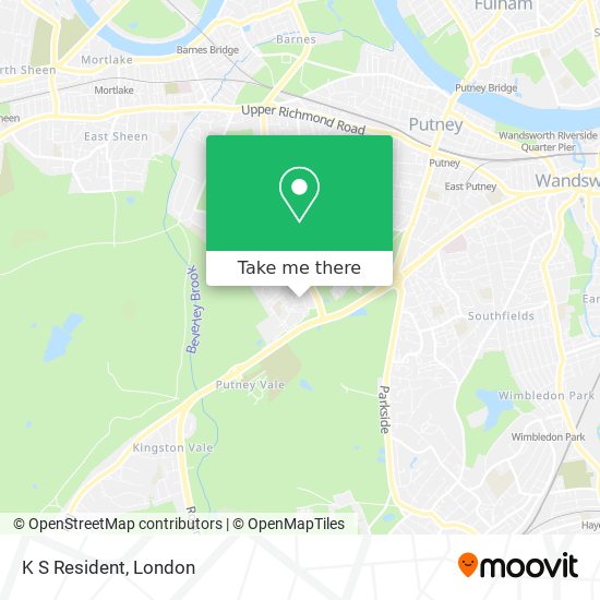 K S Resident map