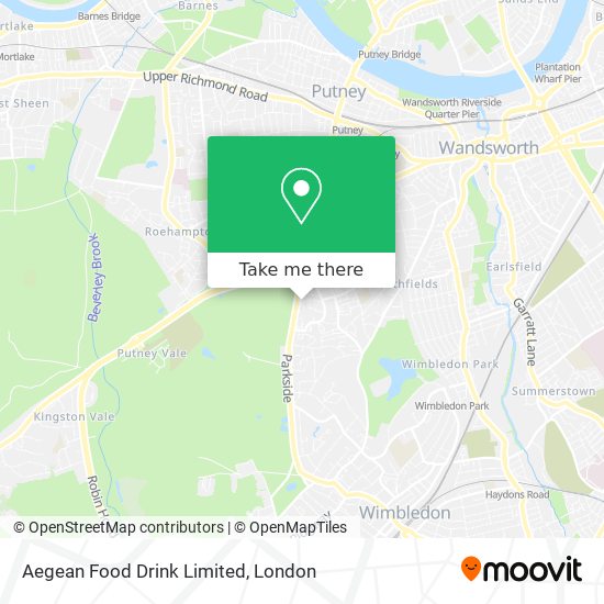 Aegean Food Drink Limited map