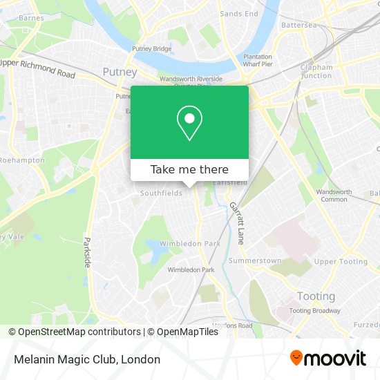 Melanin Magic Club map