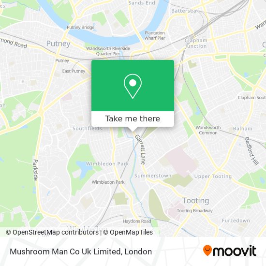 Mushroom Man Co Uk Limited map