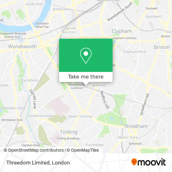 Threedom Limited map