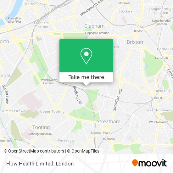 Flow Health Limited map