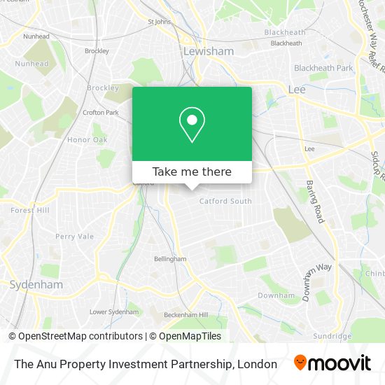 The Anu Property Investment Partnership map