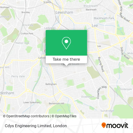 Cdys Engineering Limited map