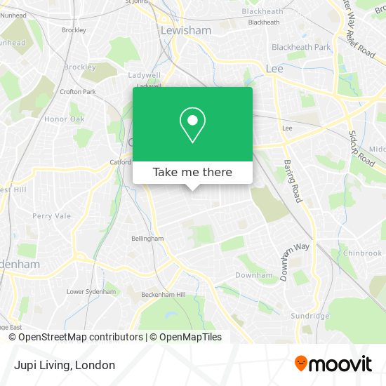 Jupi Living map