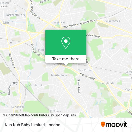 Kub Kub Baby Limited map