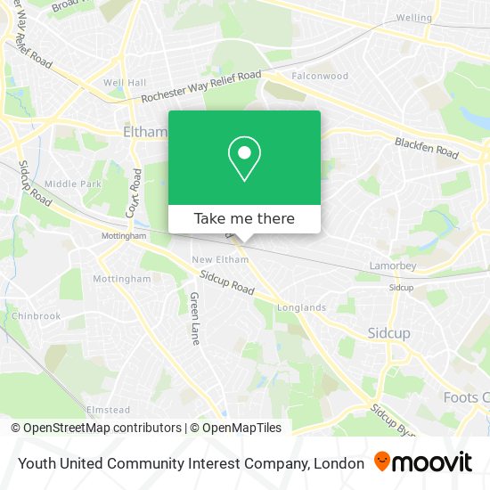 Youth United Community Interest Company map
