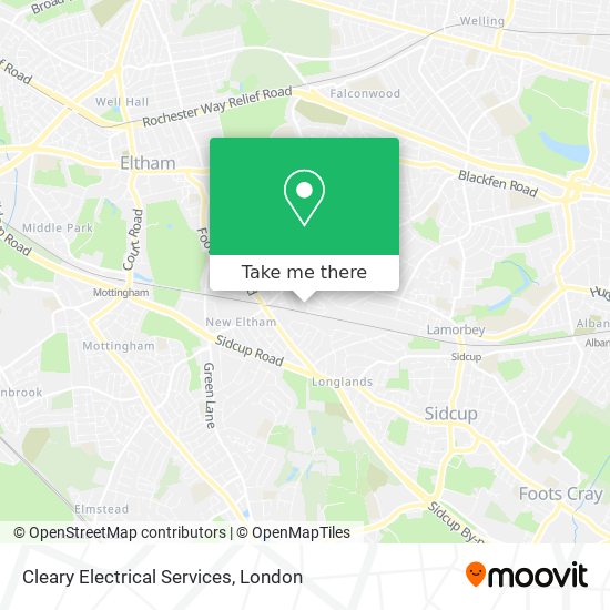 Cleary Electrical Services map