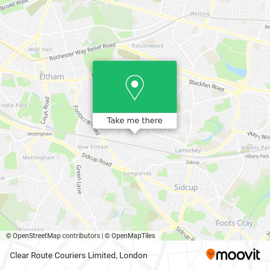 Clear Route Couriers Limited map