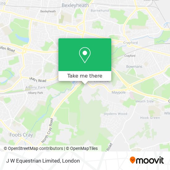 J W Equestrian Limited map