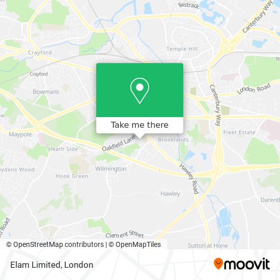 Elam Limited map
