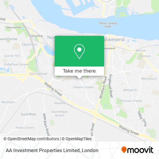 AA Investment Properties Limited map