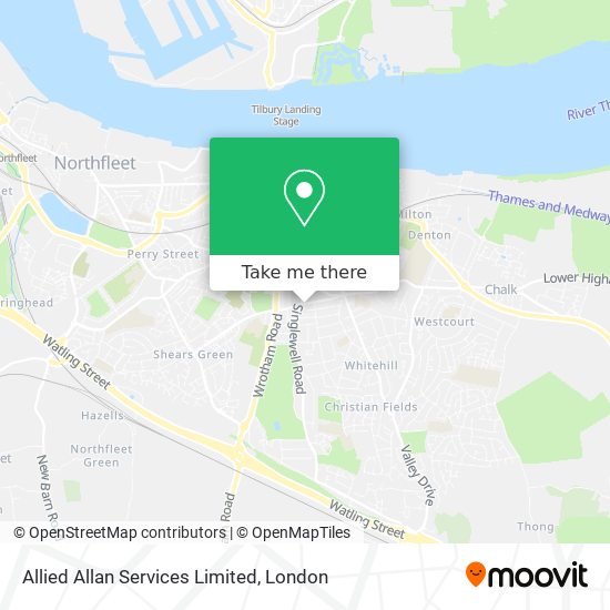Allied Allan Services Limited map