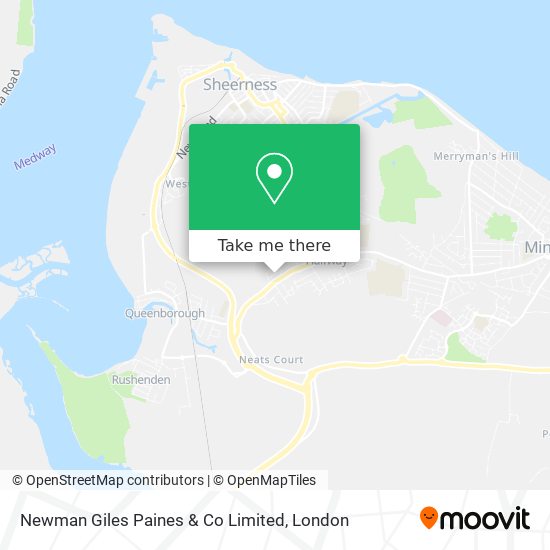 Newman Giles Paines & Co Limited map