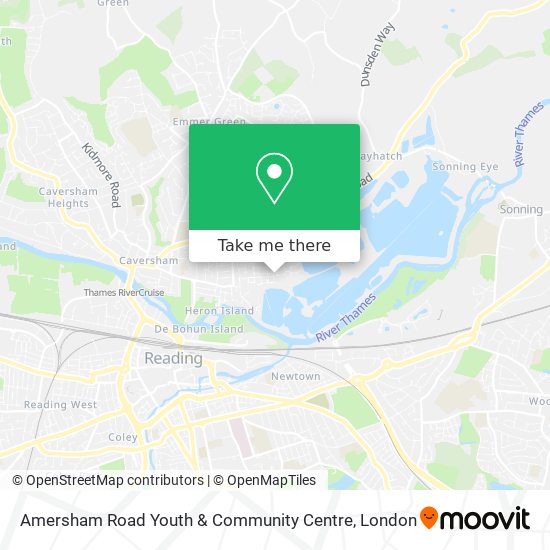 Amersham Road Youth & Community Centre map