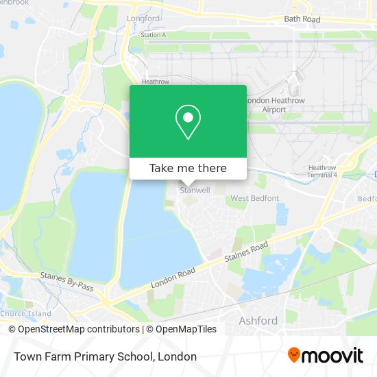 Town Farm Primary School map