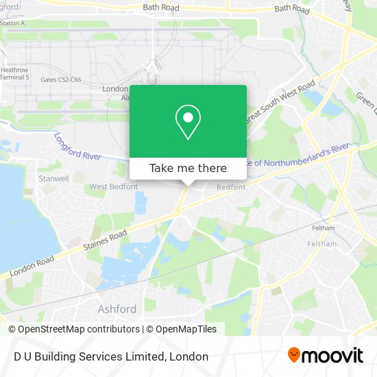 D U Building Services Limited map