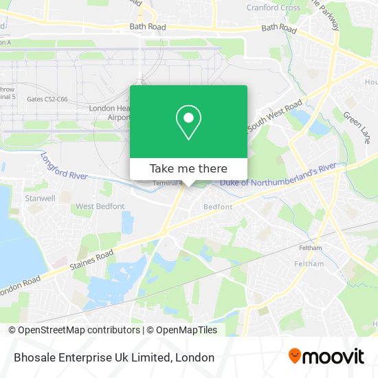 Bhosale Enterprise Uk Limited map